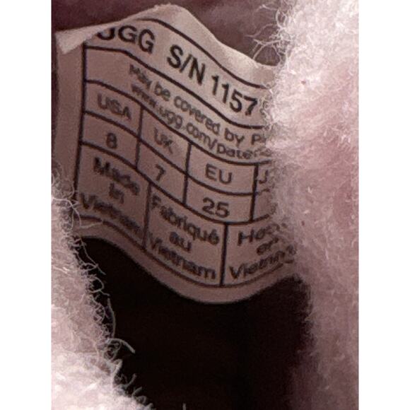 UGG Keelan II Boots – Pink Suede – Toddler Size 8 - Picture 7 of 8